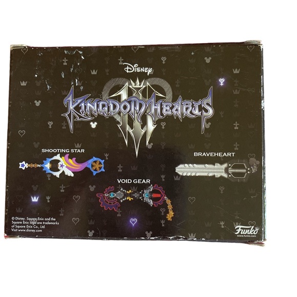 NIB Funko Disney Kingdom Hearts Collectibles Void Gear Shooting Star Braveheart - Picture 2 of 2